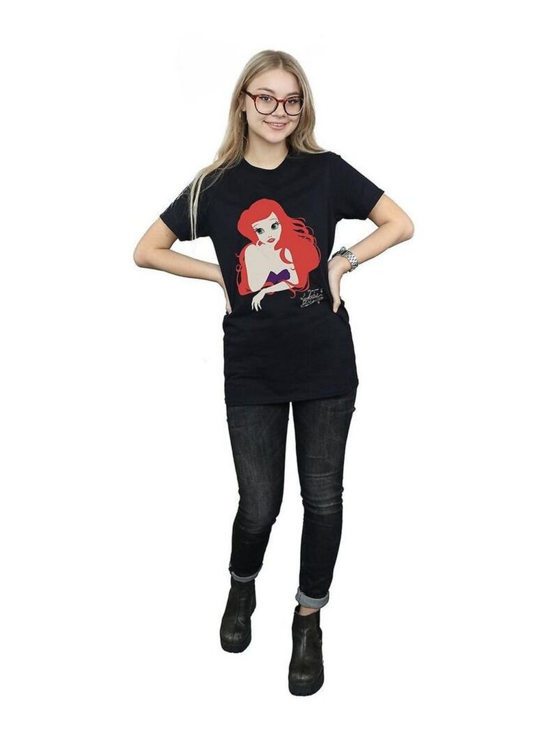 The Little Mermaid - T-shirt Noir - Kiabi