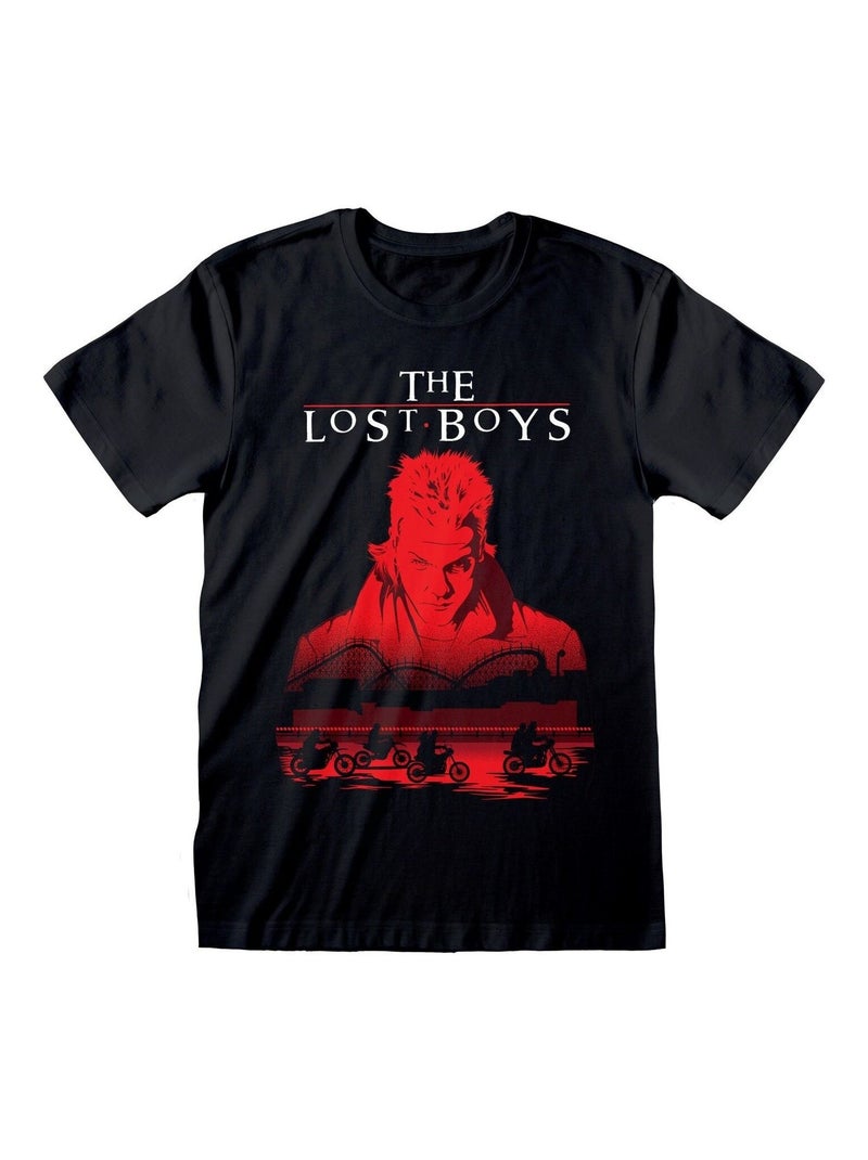The Lost Boys - T-shirt BLOOD TRAIL Noir Rouge - Kiabi