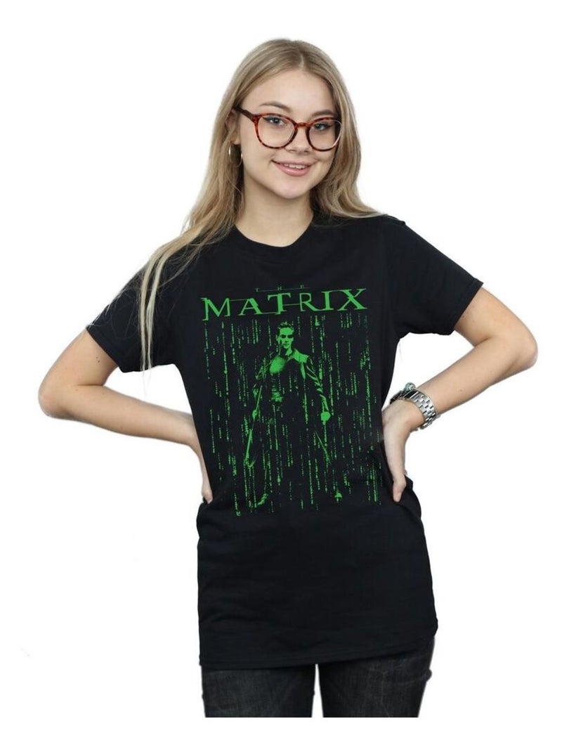 The Matrix - T-shirt Noir - Kiabi