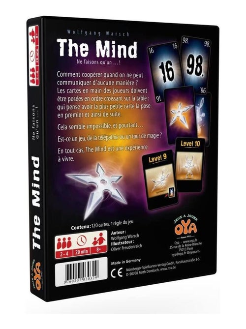 The mind jeu de cartes en collaboration - Kiabi