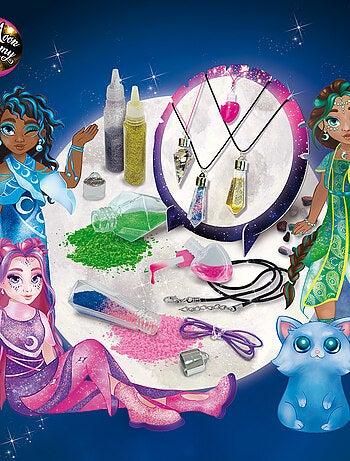 THE MOON ACADEMY PENDENTIFS CRYSTAL MOON