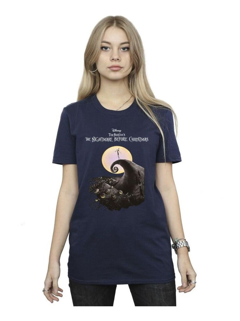The Nightmare Before Christmas - T-shirt Bleu marine - Kiabi