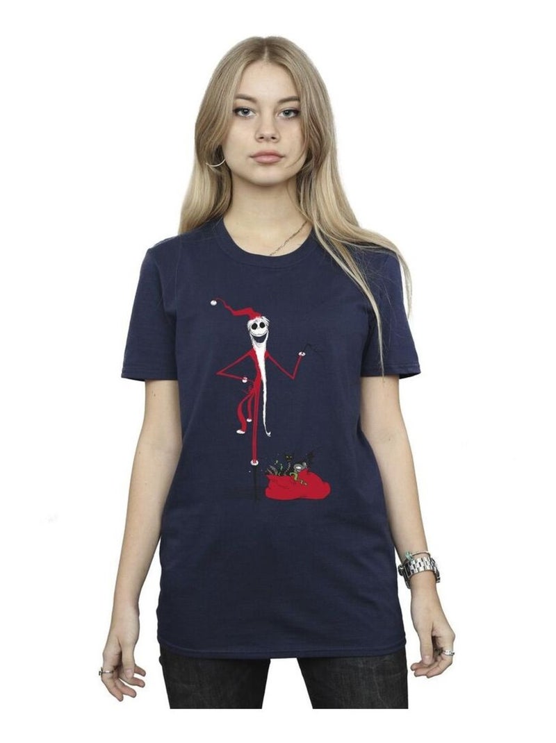 The Nightmare Before Christmas - T-shirt Bleu marine - Kiabi