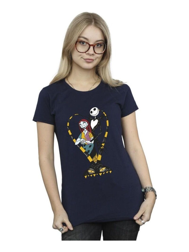 The Nightmare Before Christmas - T-shirt Bleu marine - Kiabi