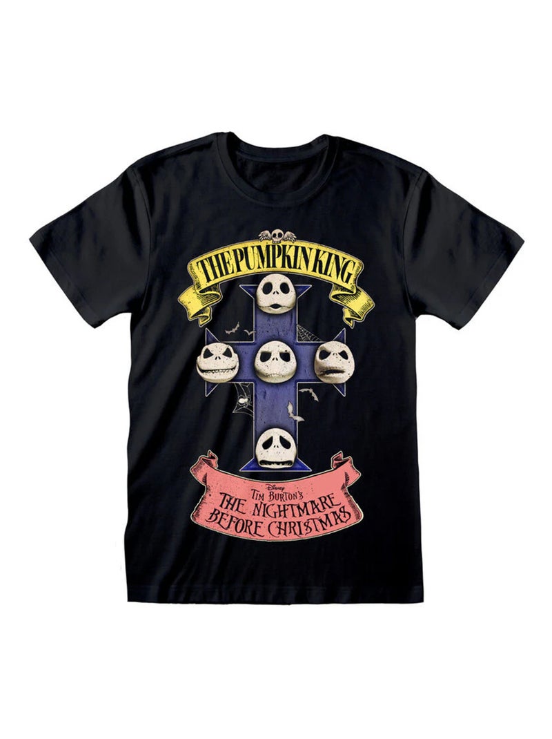 The Nightmare Before Christmas - T-shirt THE PUMPKIN KING Noir - Kiabi