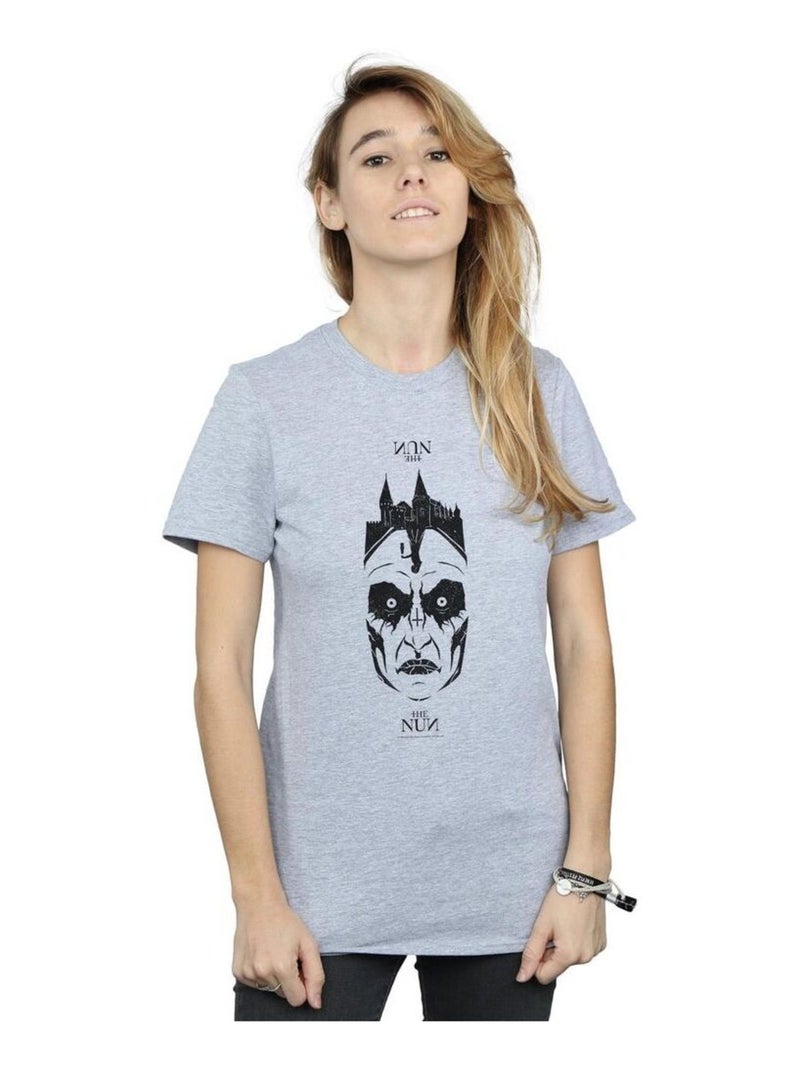 The Nun - T-shirt Gris chiné - Kiabi