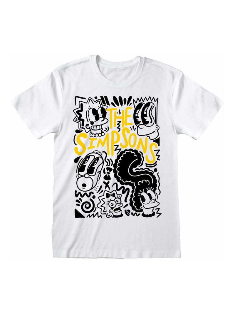 The Simpsons - T-shirt Blanc - Kiabi