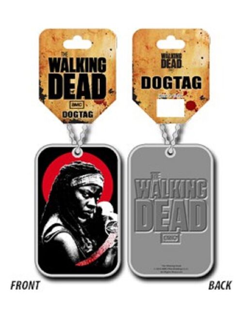 The Walking Dead pendentif Dog Tag Michonne - Kiabi