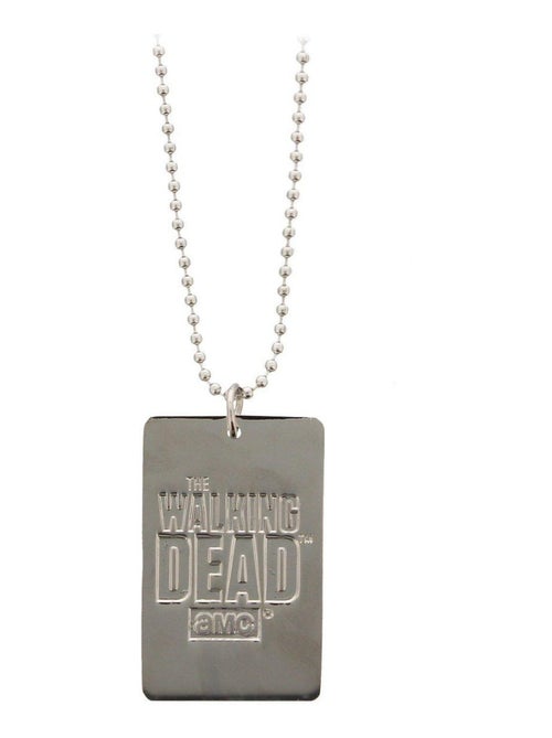 The Walking Dead pendentif Dog Tag Zombies - Kiabi