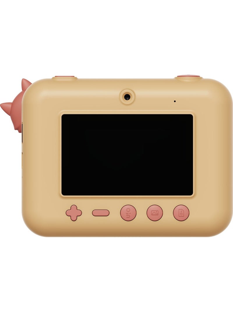 The Zoofamily - Appareil photo avec impressions Zoo Print Orange - Kiabi