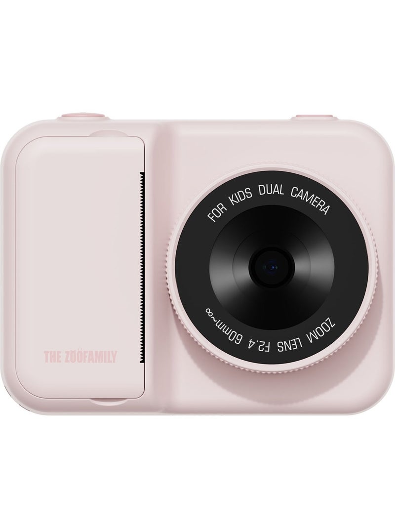 The Zoofamily - Appareil photo avec impressions Zoo Print Rose - Kiabi