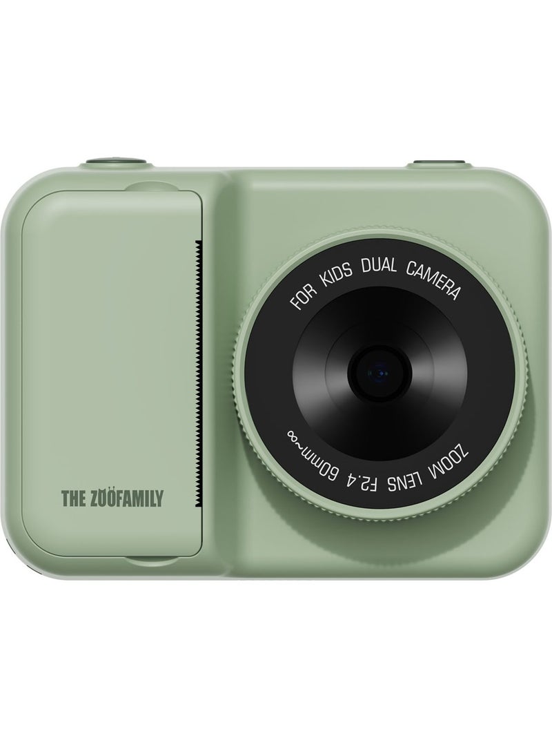 The Zoofamily - Appareil photo avec impressions Zoo Print Vert - Kiabi