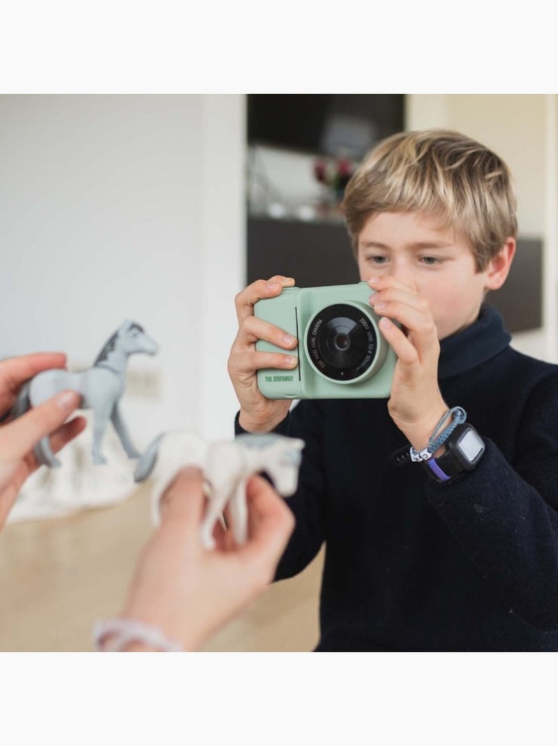 The Zoofamily - Appareil photo avec impressions Zoo Print Vert - Kiabi