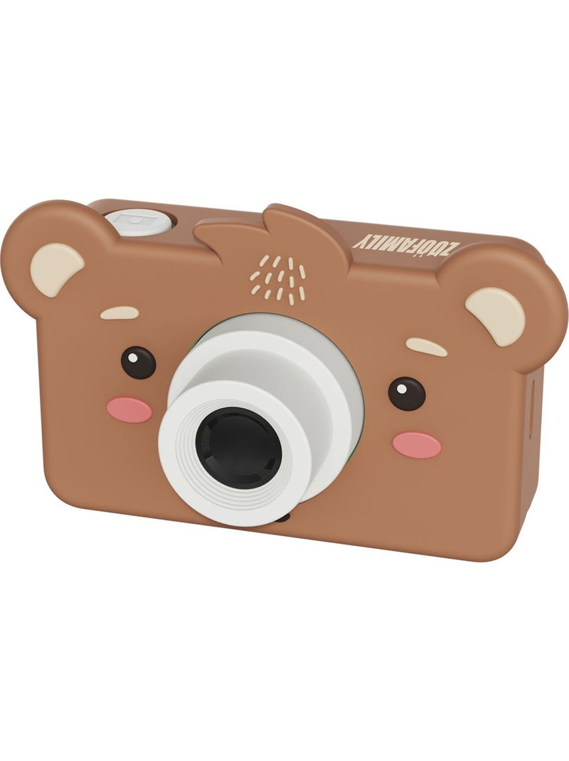 The Zoofamily - Appareil photo Zoo Friends Marron - Kiabi