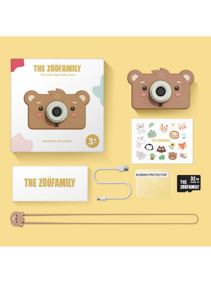 The Zoofamily - Appareil photo Zoo Friends Marron - Kiabi