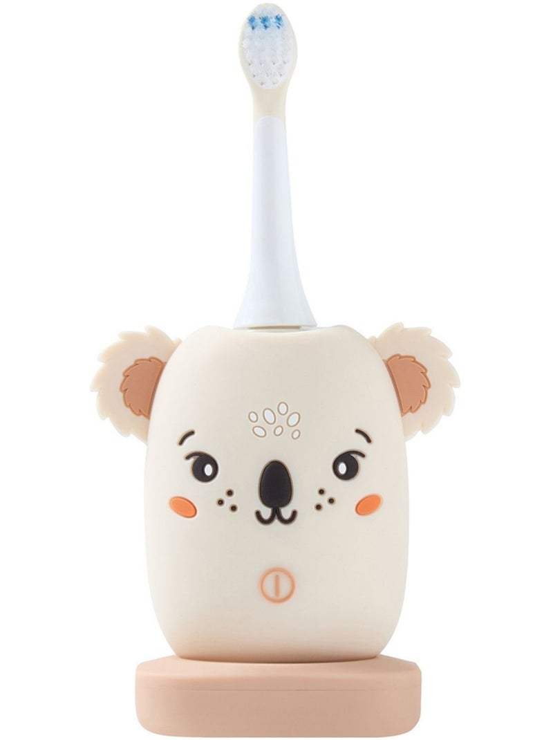 The zoofamily - brosse à dents ultrasonique zoo Beige - Kiabi