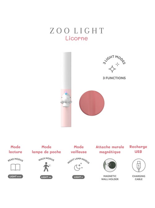 The Zoofamily - Lampe nomade 3 en 1 Zoo Light - Kiabi