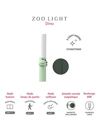The Zoofamily - Lampe nomade 3 en 1 Zoo Light