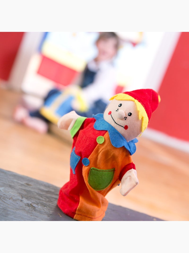 Théâtre de Guignol + 6 marionnettes à main ROBA Multicolore - Kiabi