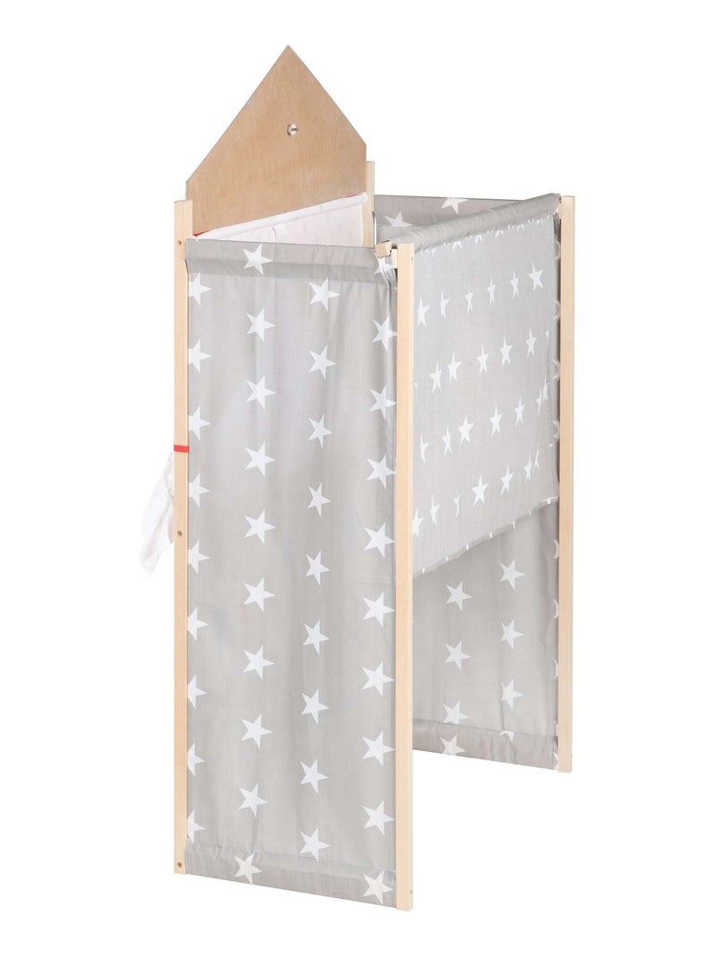 Théâtre de marionnette monté sur pied - ROBA Gris Multicolore Blanc - Kiabi