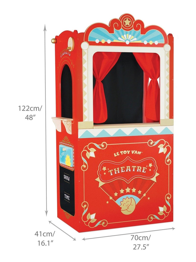 Théâtre de marionnettes Rouge - Kiabi