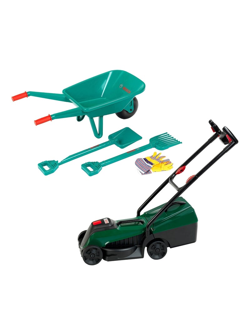 Theo Klein Lot de 2 articles – Kit de jardinage Bosch avec brouette Vert - Kiabi