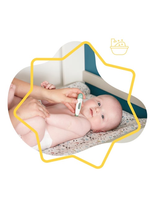 Thermomètre Bébé Electronique embout flexible 'Badabulle' - Kiabi