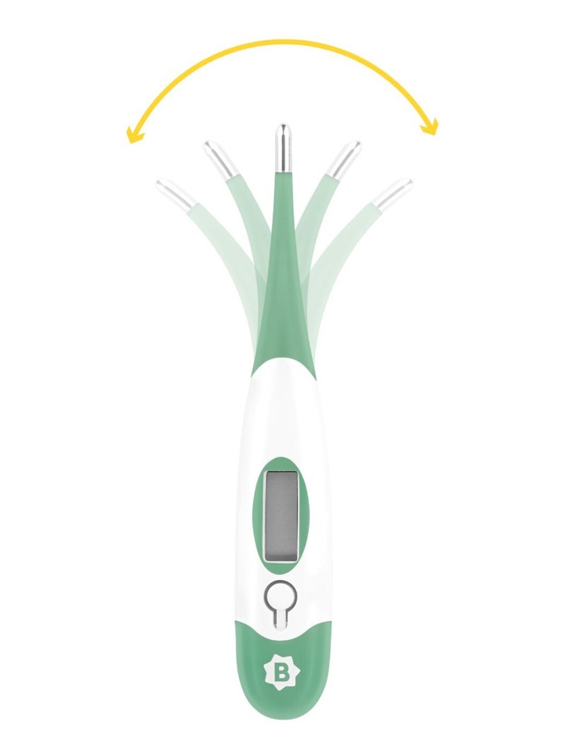 Thermomètre Bébé Electronique embout flexible 'Badabulle' Vert - Kiabi