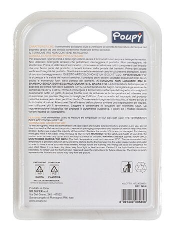Thermomètre de bain poisson – Poupy