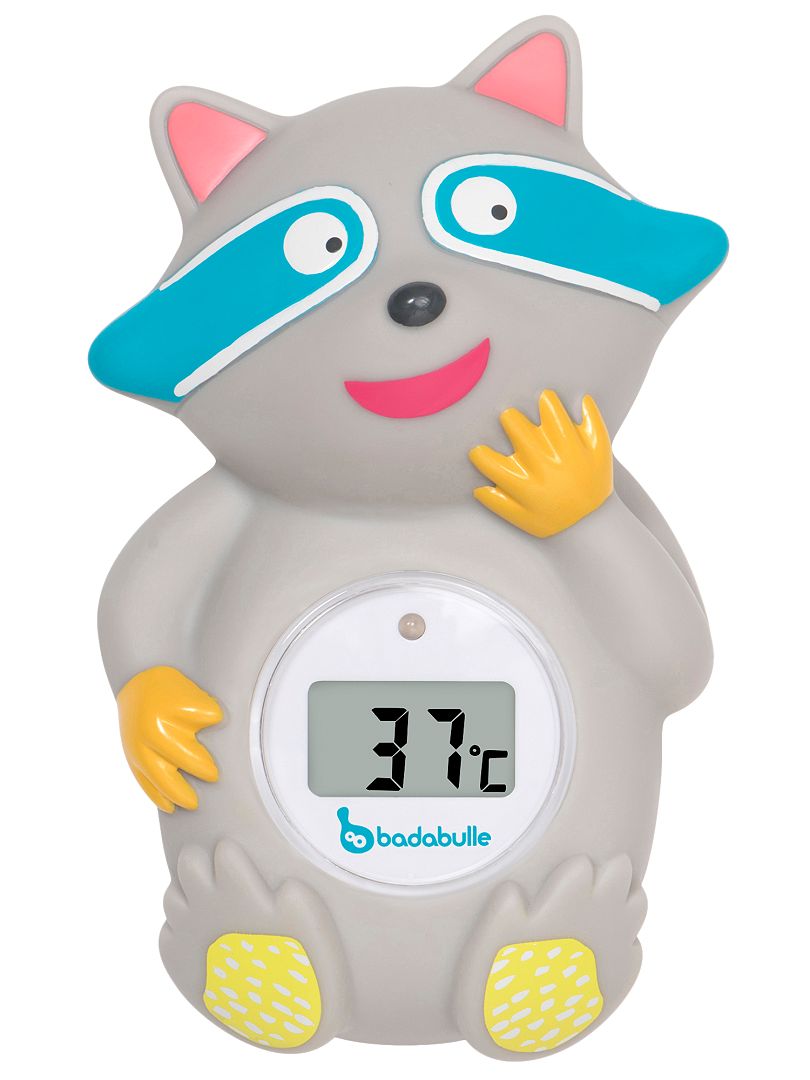 Thermomètre de bain gris clair Babytolove