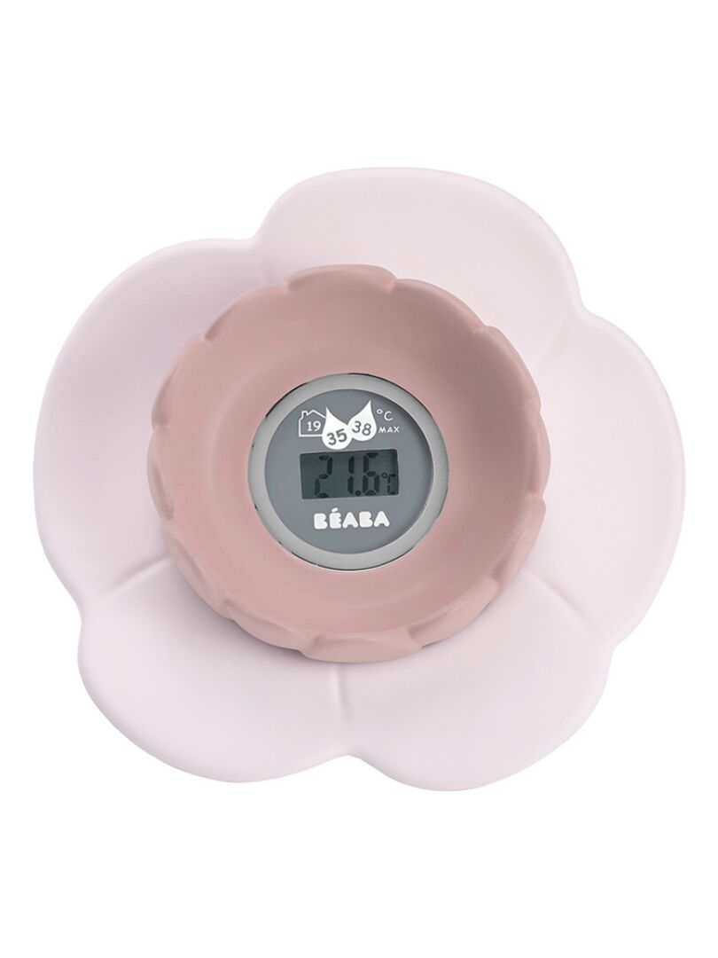 Thermomètre de bain Lotus old pink Rose - Kiabi