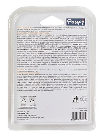 Thermomètre de bain poisson – Poupy
