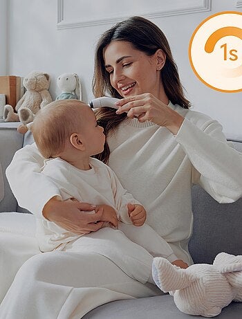 Thermomètre sans contact LIONELO Feverscan - Fonction Mémoire - Alerte Fièvre - Mesure en 1 sec
