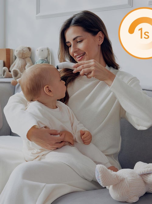 Thermomètre sans contact LIONELO Feverscan - Fonction Mémoire - Alerte Fièvre - Mesure en 1 sec - Kiabi