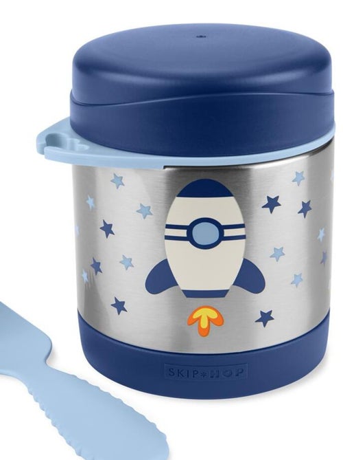 Thermos alimentaire avec fourchette fusée - Kiabi