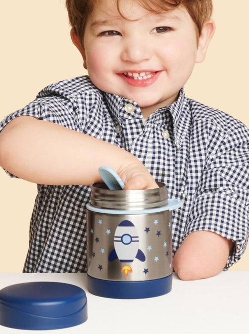 Thermos alimentaire avec fourchette fusée - Kiabi