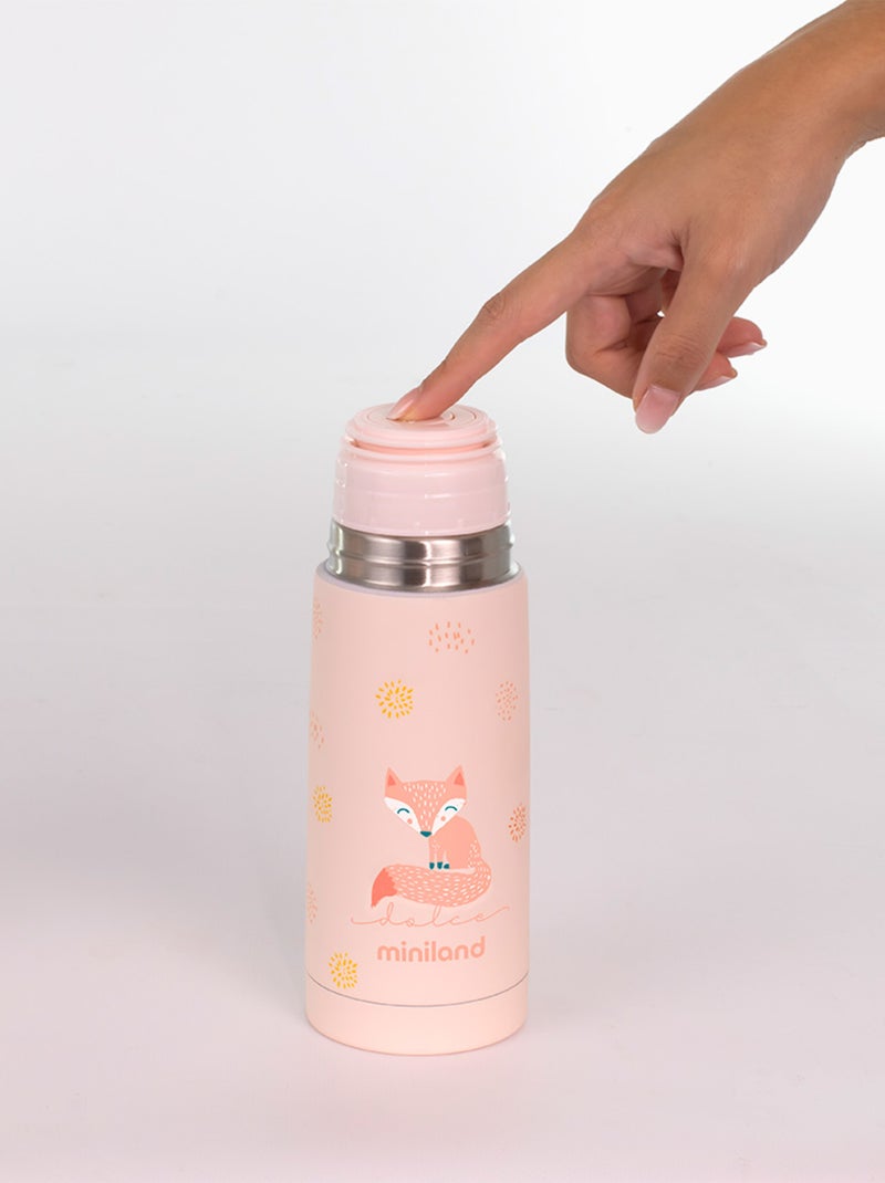 Thermos Pour Bébés Thermy Candy 350ml Miniland Rose - Kiabi
