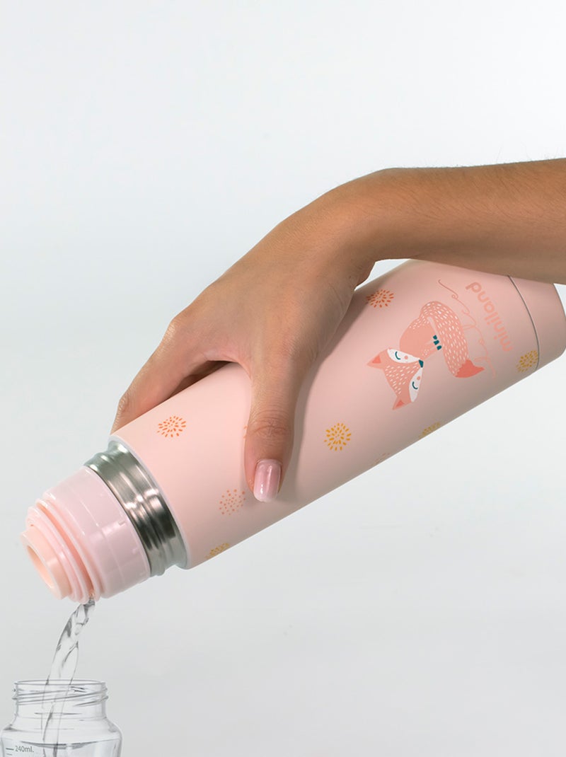 Thermos Pour Bébés Thermy Candy 350ml Miniland Rose - Kiabi