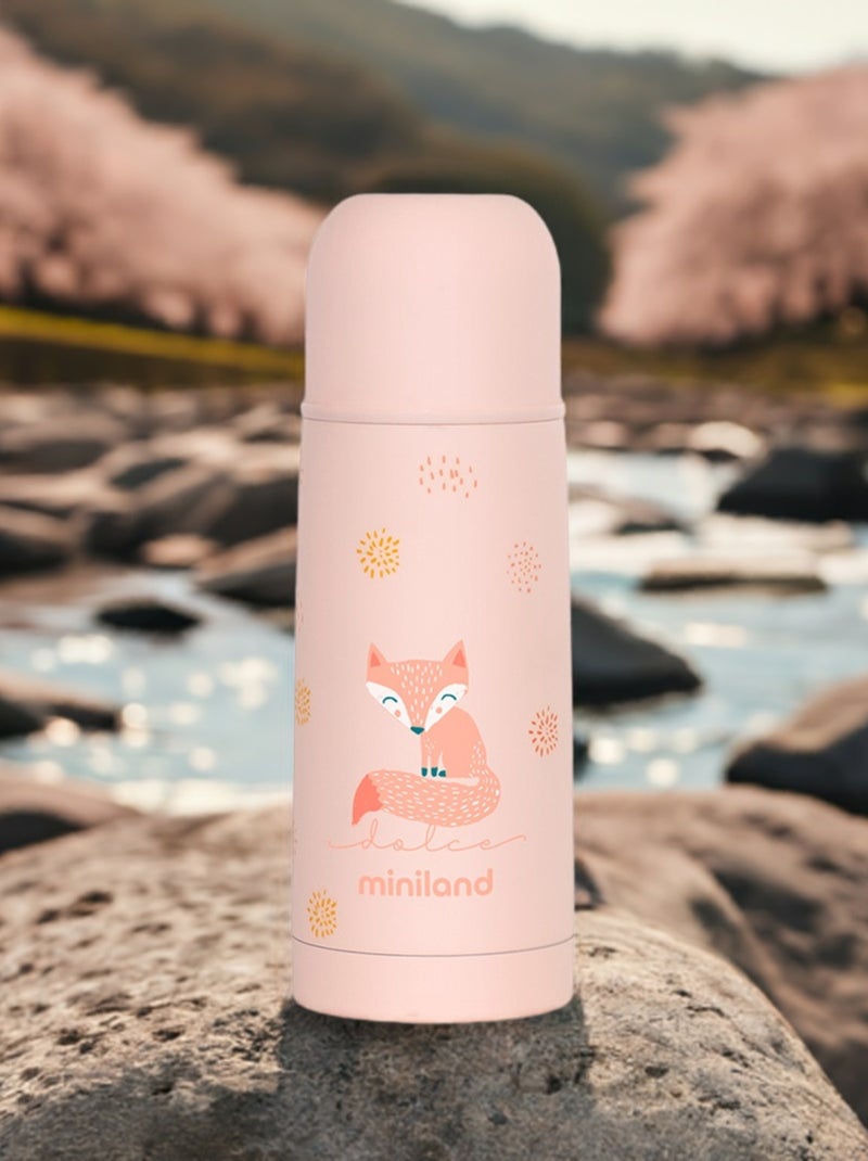 Thermos Pour Bébés Thermy Candy 350ml Miniland Rose - Kiabi