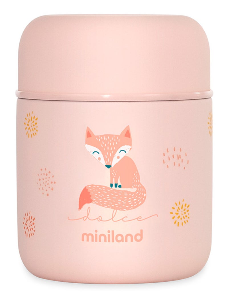 Thermos Pour Bouillies Food Thermy Mini Candy Miniland Rose - Kiabi