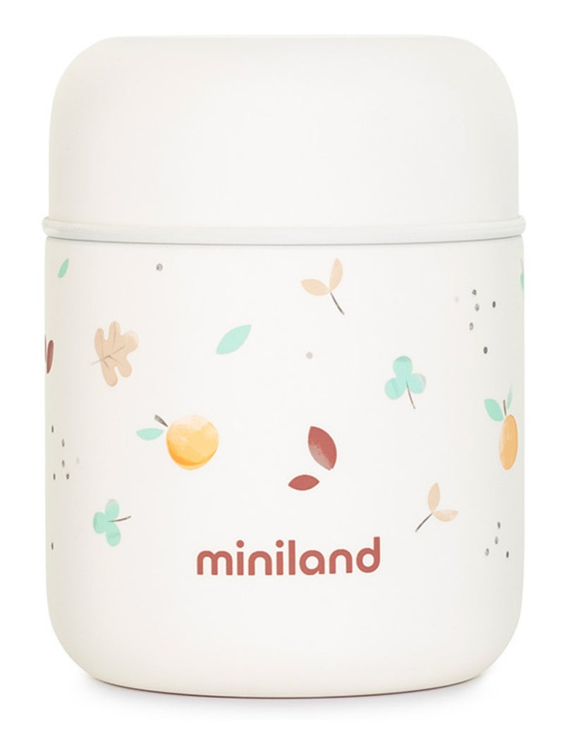 Thermos Pour Bouillies Food Thermy Mini Valencia Miniland Blanc - Kiabi
