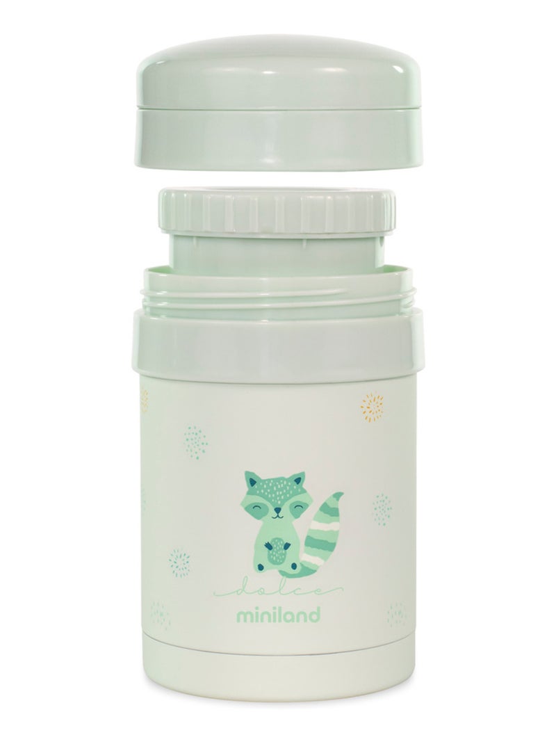 Thermos Pour Solides Thermetic Mint Miniland Bleu - Kiabi