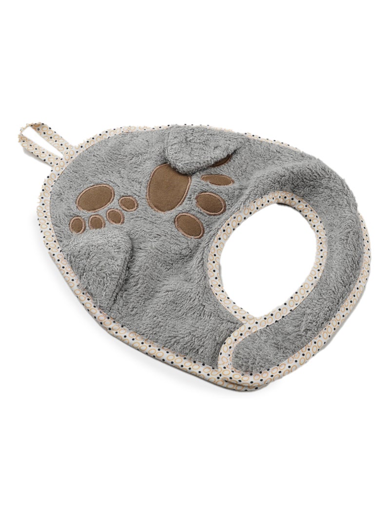 THOODOU® Bavoir attache-sucette Léon Marron - Kiabi