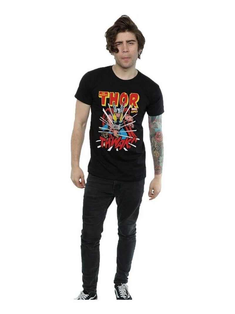 Thor - T-shirt THWAK Noir - Kiabi