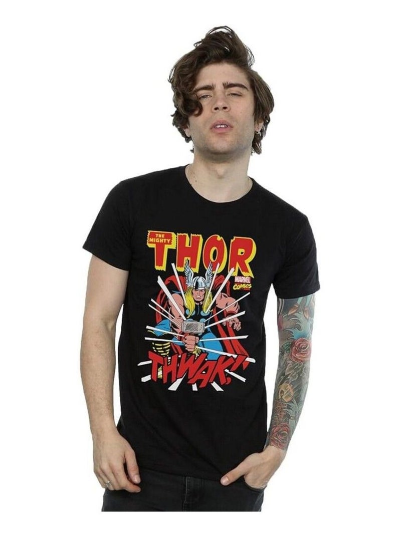 Thor - T-shirt THWAK Noir - Kiabi