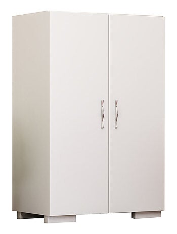 TIA - Meuble à chaussures - 4 rangements - blanc