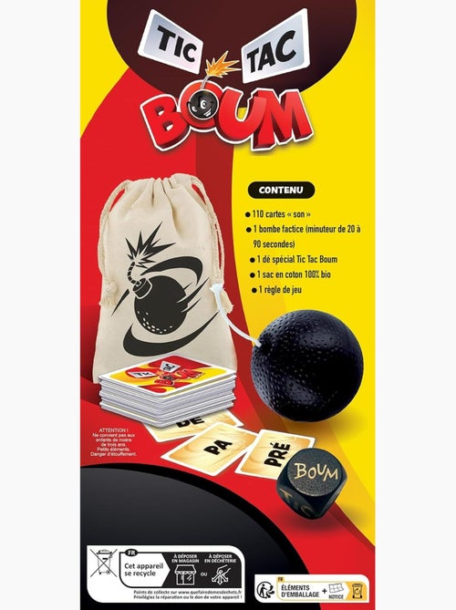 Tic tac boum eco pack - asmodee - jeu de société - Kiabi