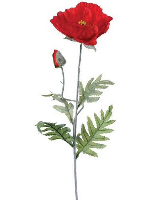 Tige de coquelicot artificiel - Kiabi