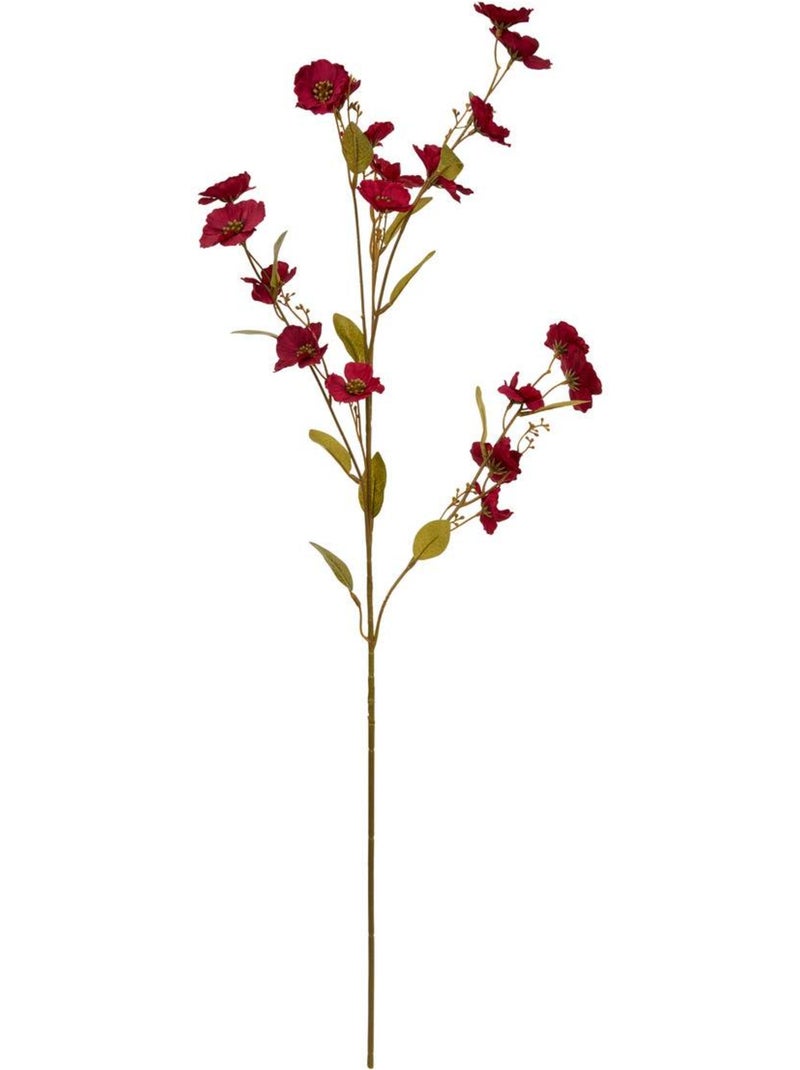 Tige de fleurs artificielles d'anémone crush Bordeaux - Kiabi