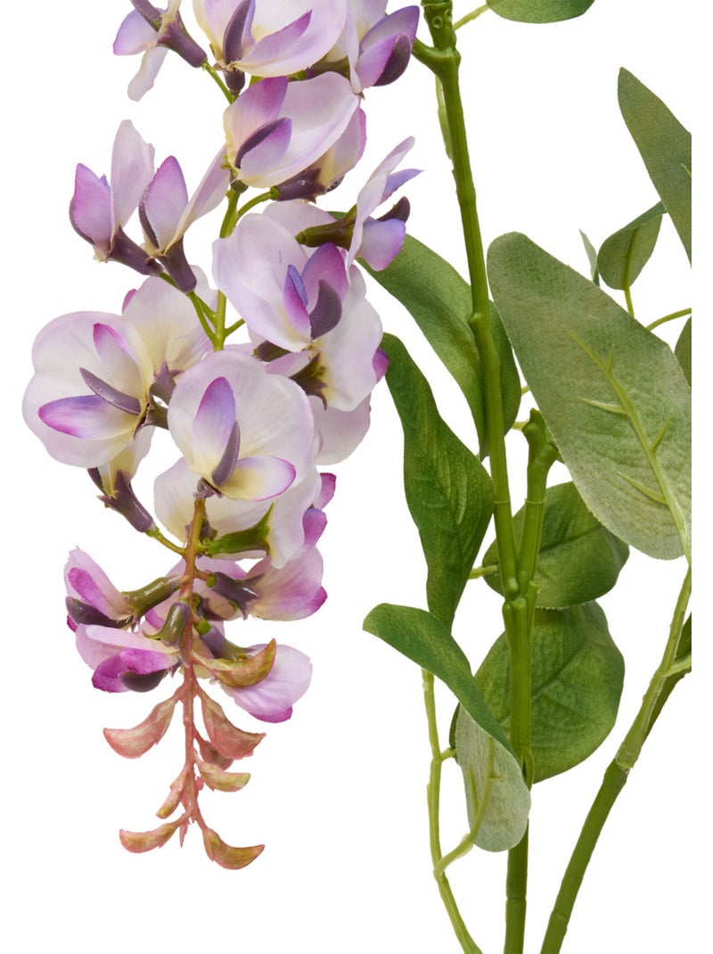 Tige de glycine artificielle h 95 cm phoebe Blanc - Kiabi